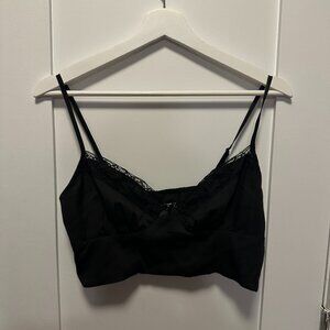 Princess Polly Lace Trim Crop Top US 6